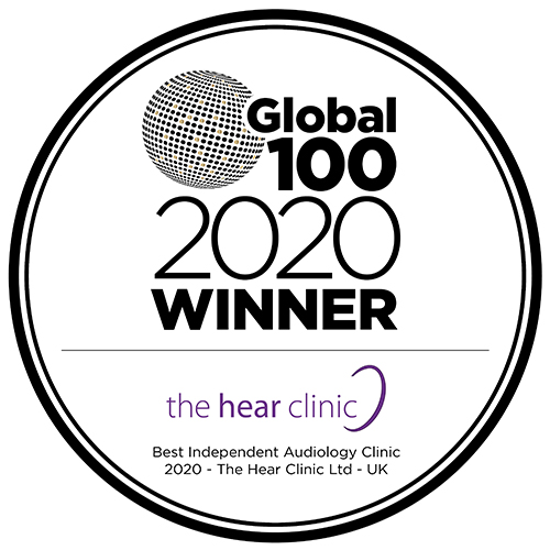 Global 100 Winner 2020 – Best Independent Audiology Clinic Global 100 2020 winner for best independent audiology clinic